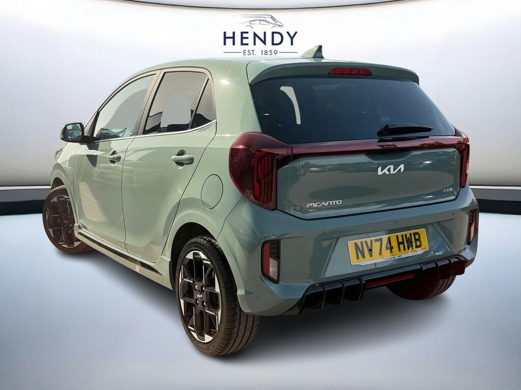 Kia Picanto 1.2 Gt-line S NV74HWB Green #6