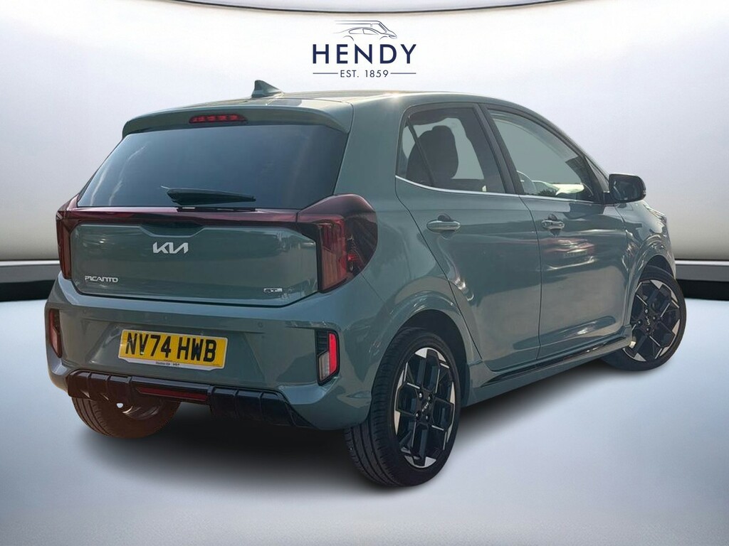 Kia Picanto 1.2 Gt-line S NV74HWB Green #4