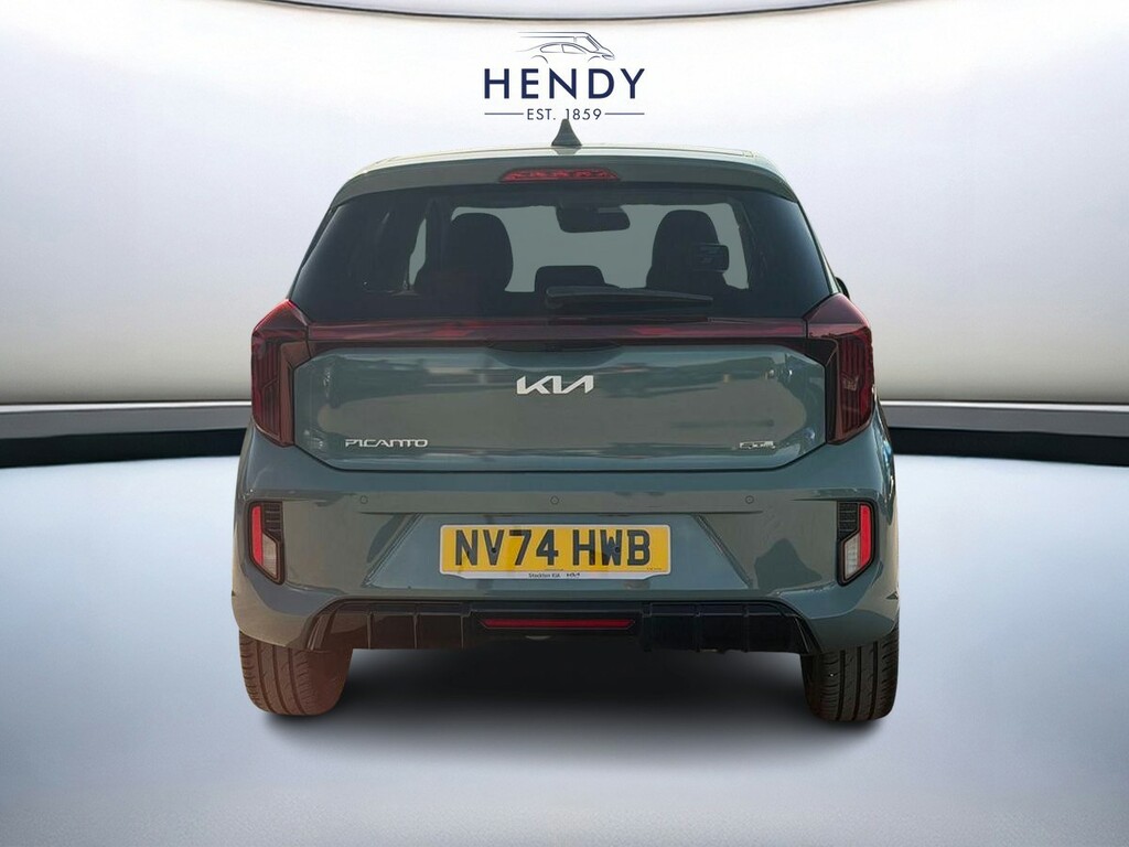 Kia Picanto 1.2 Gt-line S NV74HWB Green #5
