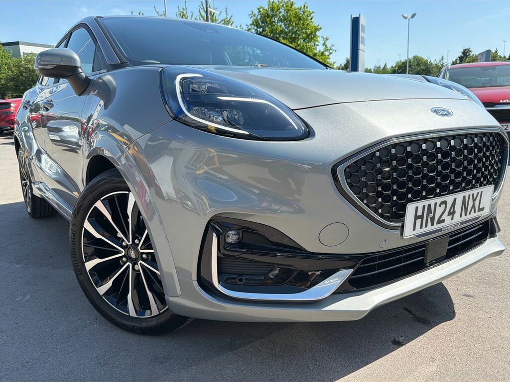 Ford Puma 1.0 Ecoboost Hybrid Mhev St-line Vignale HN24NXL Silver #3
