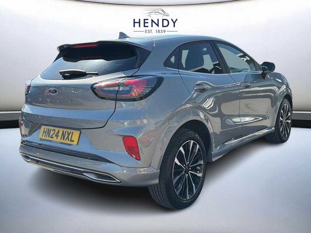 Ford Puma 1.0 Ecoboost Hybrid Mhev St-line Vignale HN24NXL Silver #4