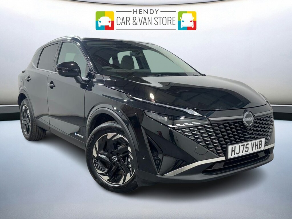 Nissan Qashqai 1.5 E-power N-connecta Glass Roof Black