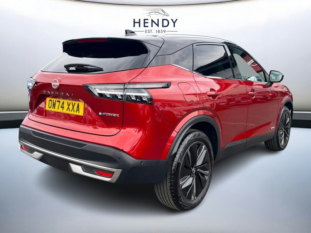 Nissan Qashqai 1.5 E-power Tekna OW74XXA Red #4