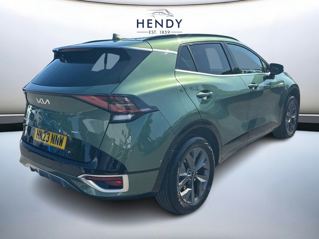 Kia Sportage 1.6T Gdi Hev Gt-line HN23NNW Green #4