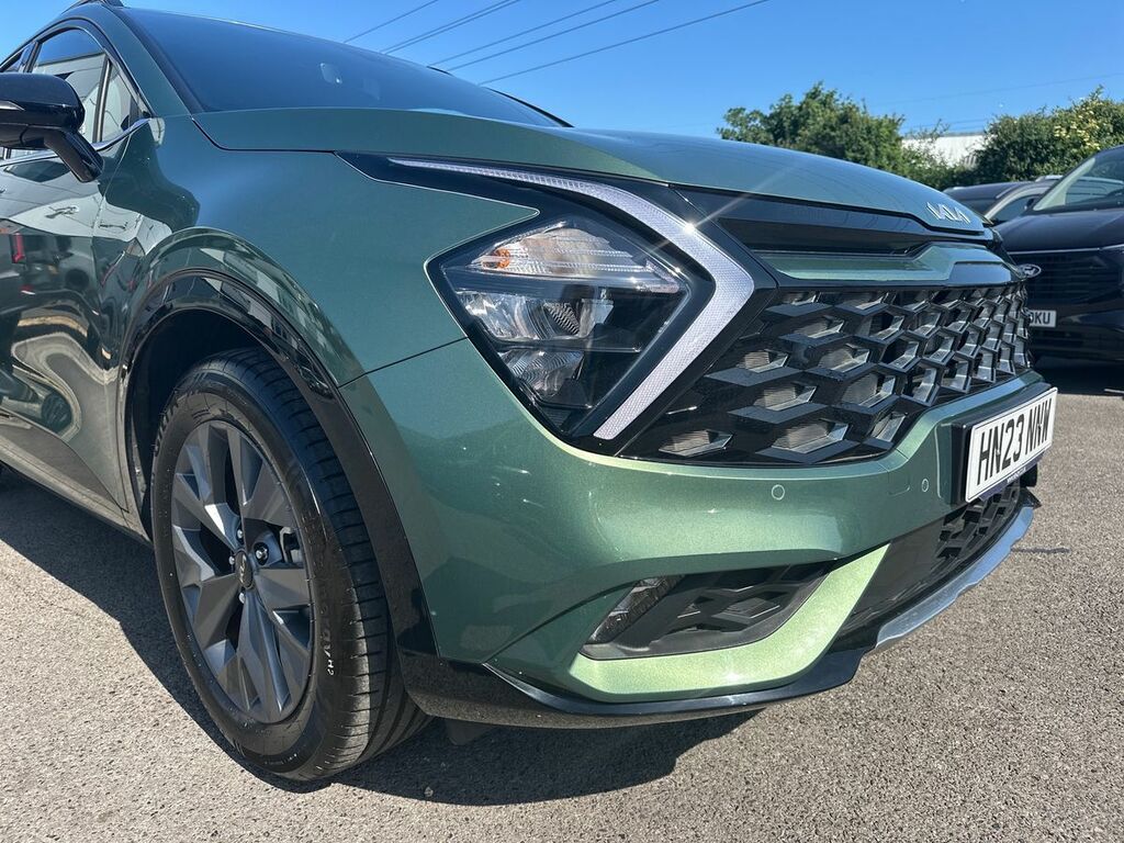 Kia Sportage 1.6T Gdi Hev Gt-line HN23NNW Green #3