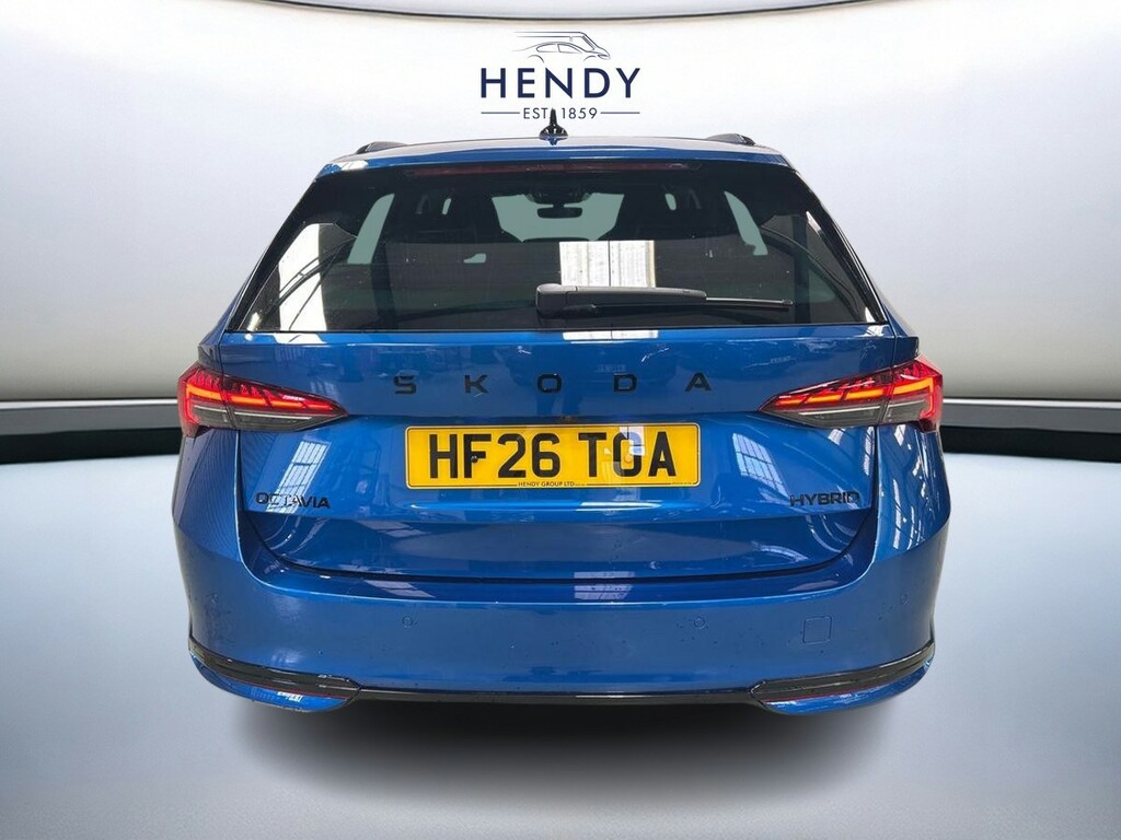 Skoda Octavia 1.5 Tsi 150 E-tec Sportline Dsg Blue #5