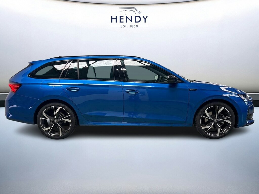 Skoda Octavia 1.5 Tsi 150 E-tec Sportline Dsg Blue #2