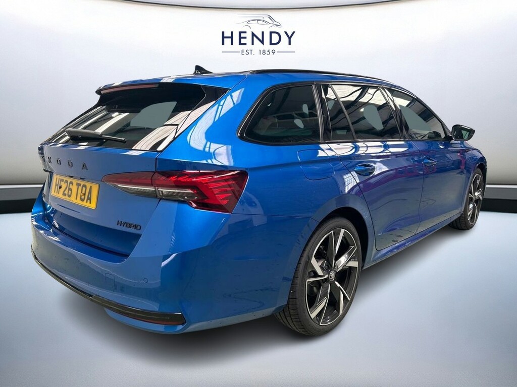 Skoda Octavia 1.5 Tsi 150 E-tec Sportline Dsg Blue #4