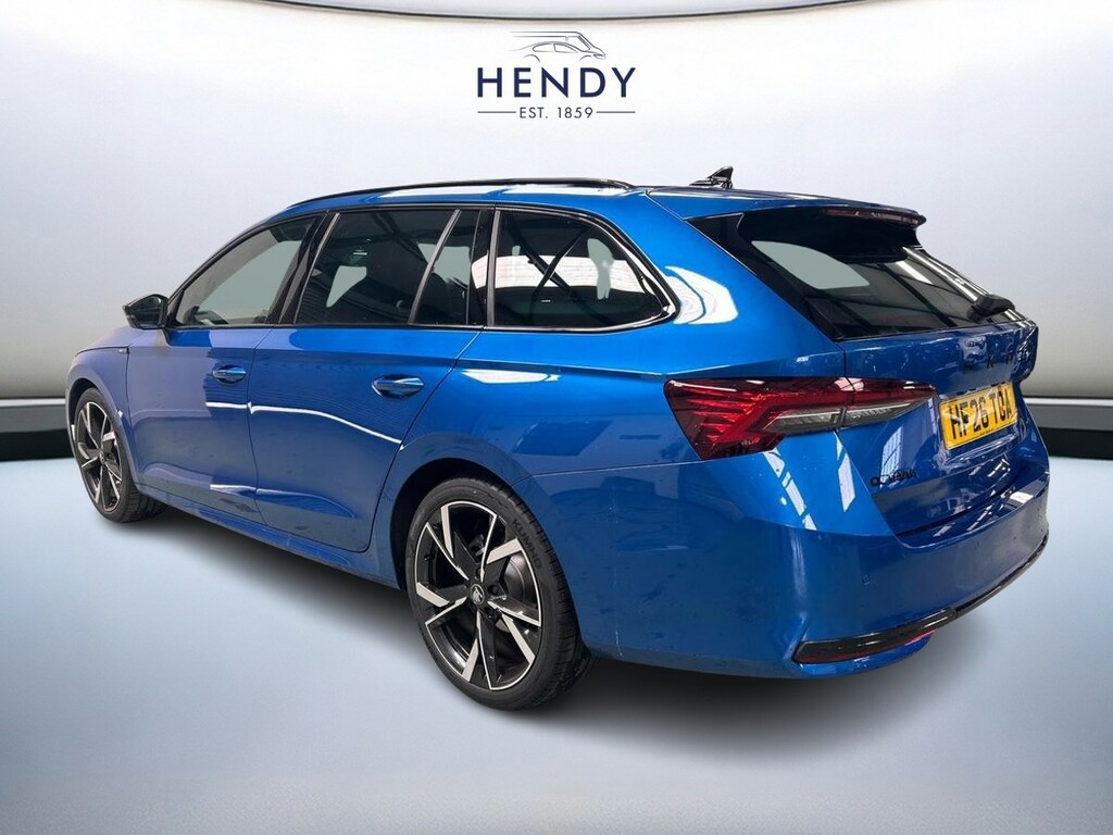 Skoda Octavia 1.5 Tsi 150 E-tec Sportline Dsg Blue #6
