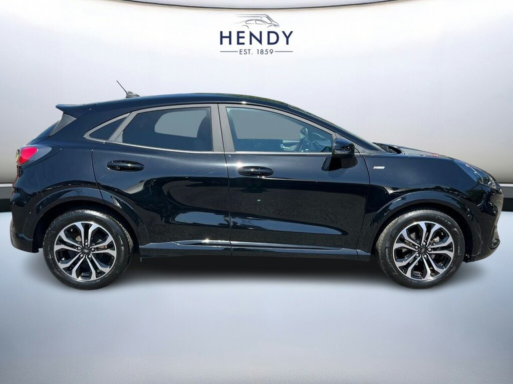 Ford Puma 1.0 Ecoboost Hybrid Mhev St-line HK23XPE Black #2