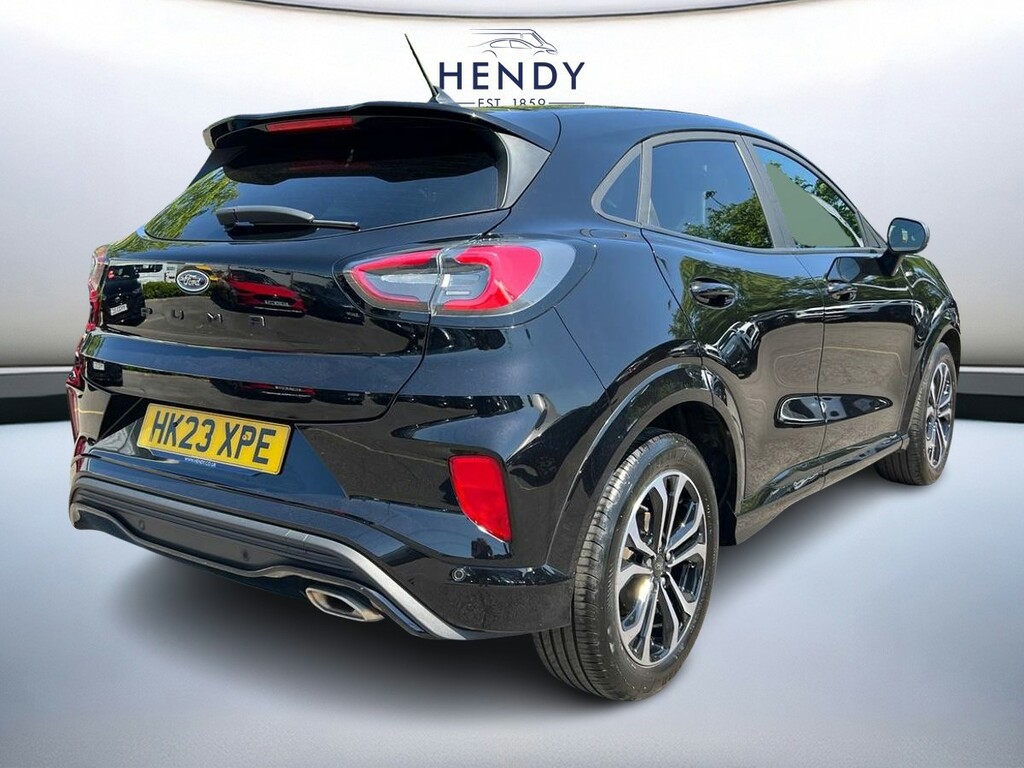 Ford Puma 1.0 Ecoboost Hybrid Mhev St-line HK23XPE Black #4