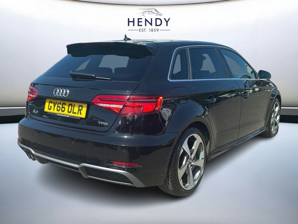 Audi A3 1.4 Tfsi S Line S Tronic GY66OLR Black #4