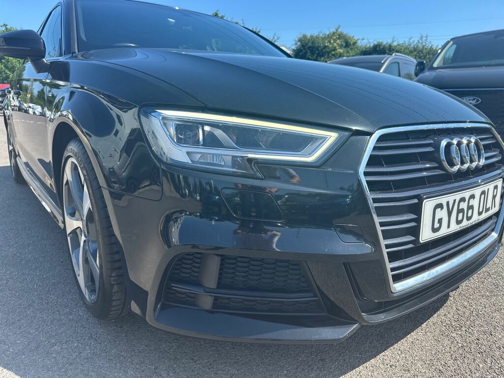 Audi A3 1.4 Tfsi S Line S Tronic GY66OLR Black #3