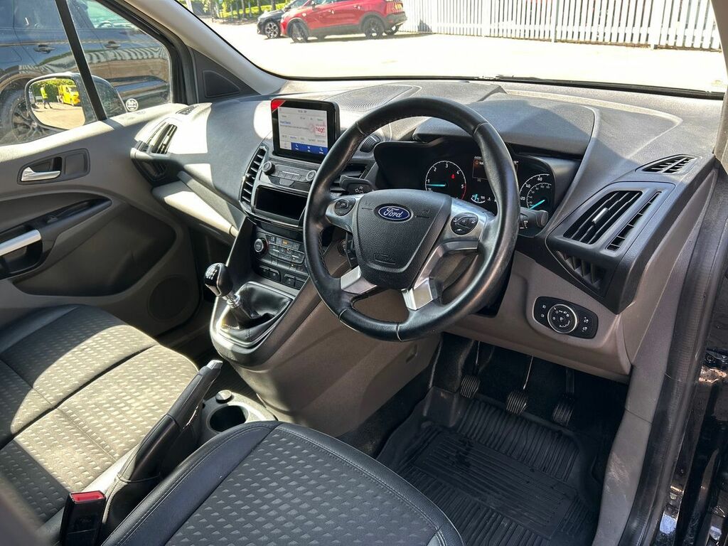 Ford Transit Connect 1.5 Ecoblue 120Ps Sport Van GX72HHS Black #4