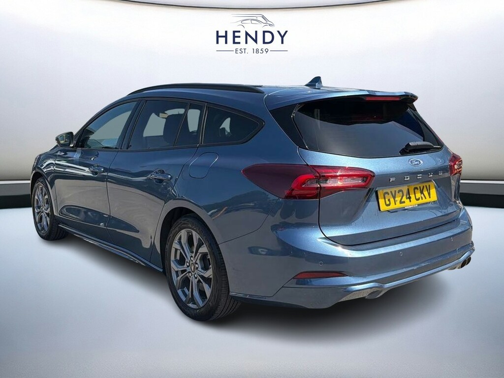 Ford Focus 1.0 Ecoboost Hybrid Mhev St-line GY24CKV Blue #6