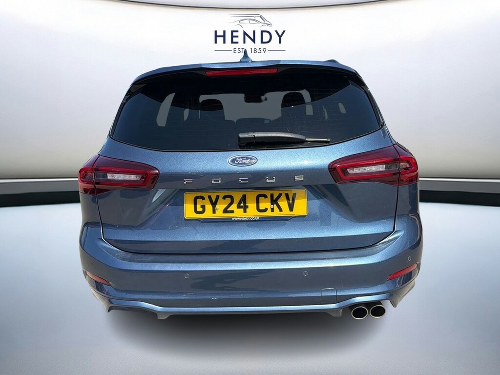 Ford Focus 1.0 Ecoboost Hybrid Mhev St-line GY24CKV Blue #5
