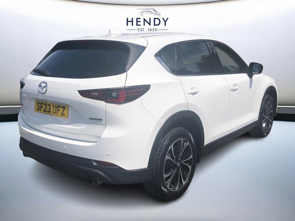 Mazda CX-5 2.0 E-skyactiv G Mhev Exclusive-line SF23UFZ White #4