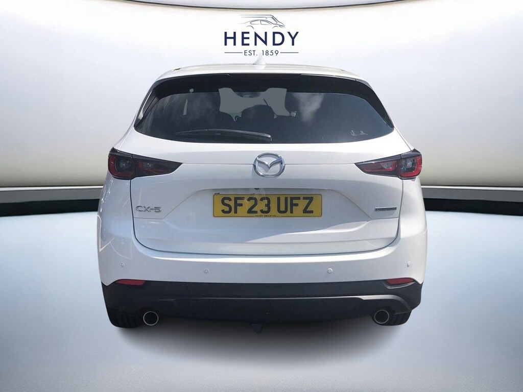 Mazda CX-5 2.0 E-skyactiv G Mhev Exclusive-line SF23UFZ White #5