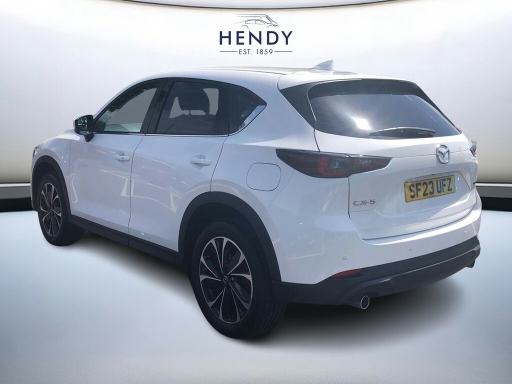 Mazda CX-5 2.0 E-skyactiv G Mhev Exclusive-line SF23UFZ White #6