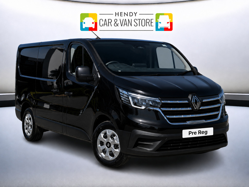 Renault Trafic Sl30 Blue Dci 130 Advance Safety Van Black