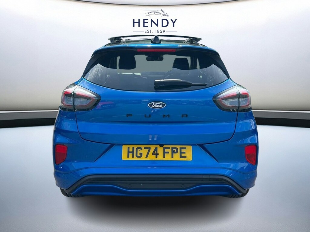 Ford Puma 1.0 Ecoboost Hybrid Mhev St-line X Dct HG74FPE Blue #5