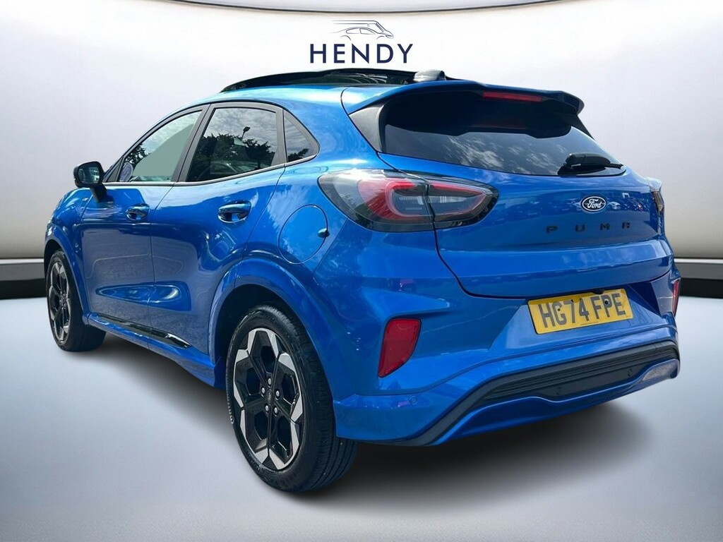 Ford Puma 1.0 Ecoboost Hybrid Mhev St-line X Dct HG74FPE Blue #6