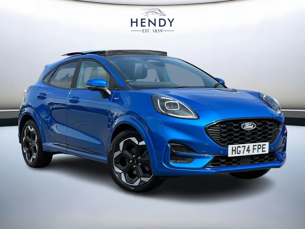 Ford Puma 1.0 Ecoboost Hybrid Mhev St-line X Dct Blue