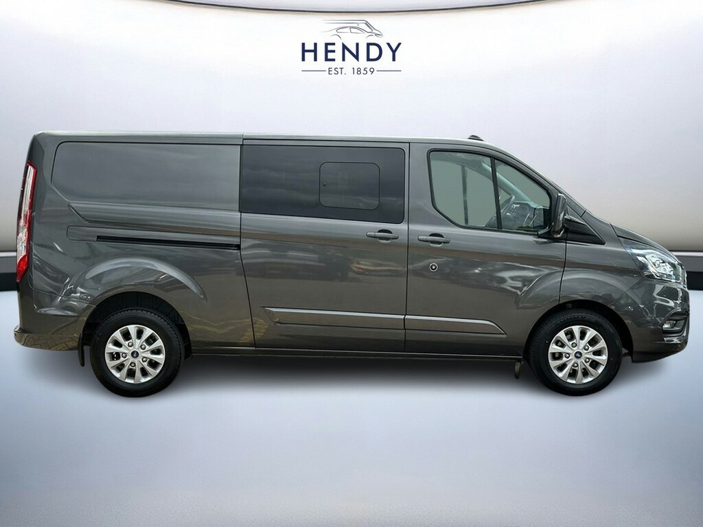 Ford Transit Custom 2.0 Ecoblue 170Ps Low Roof Dcab Limited Van WP72TEO Grey #2