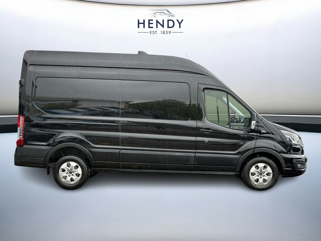 Ford Transit Custom 2.0 Ecoblue 165Ps H2 Limited Van Nav WN75GUU Black #2