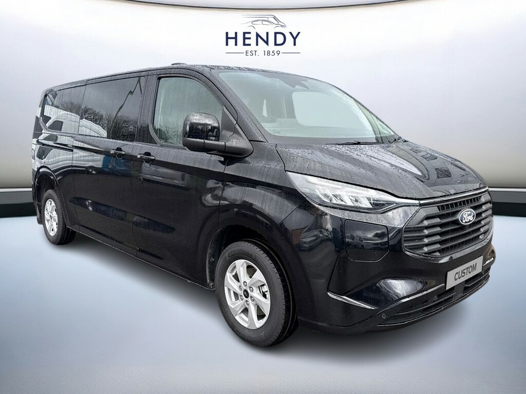 Ford Transit Custom 2.5 Phev 232Ps H1 Double Cab Van Limited Black