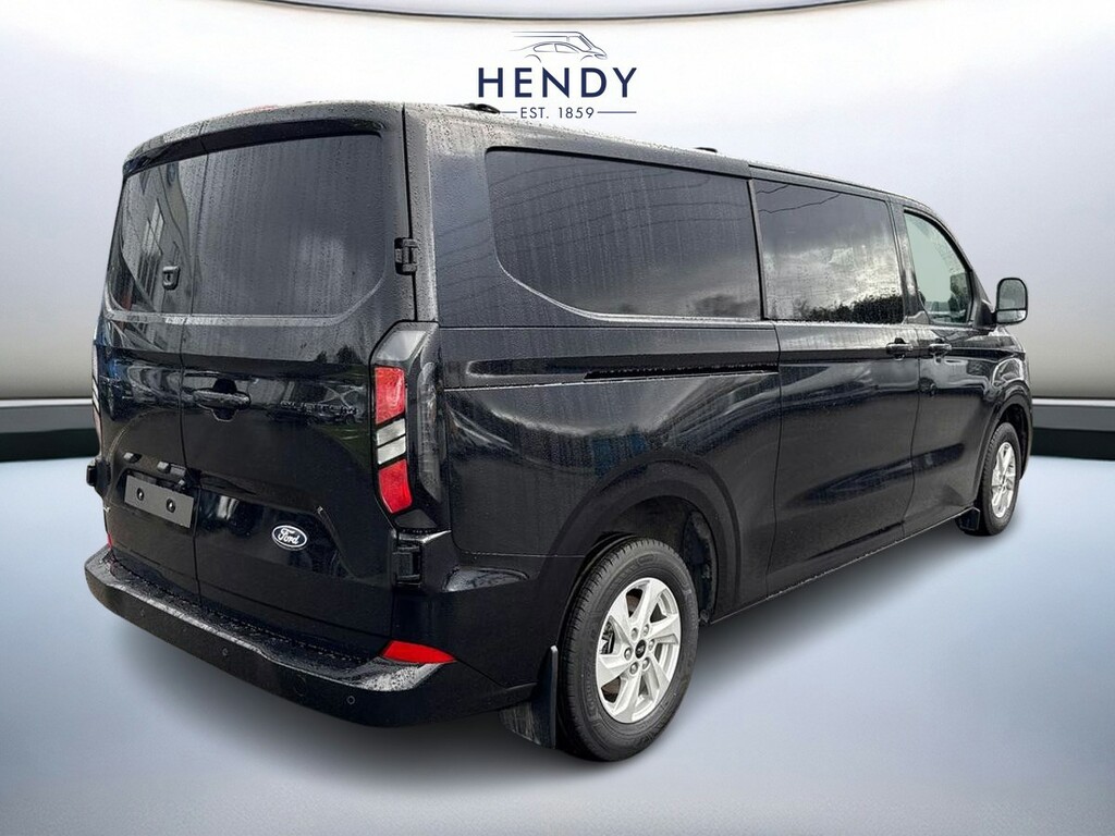 Ford Transit Custom 2.5 Phev 232Ps H1 Double Cab Van Limited GU26YLG Black #3