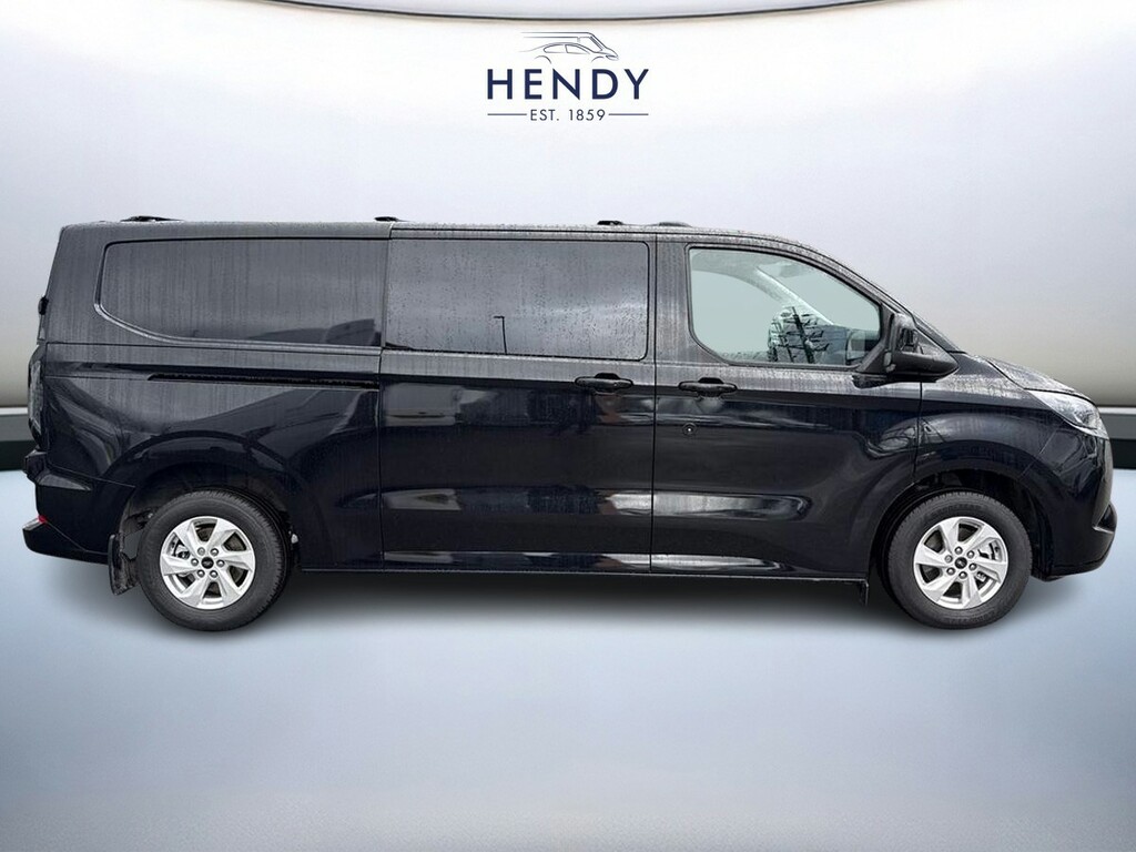 Ford Transit Custom 2.5 Phev 232Ps H1 Double Cab Van Limited GU26YLG Black #2