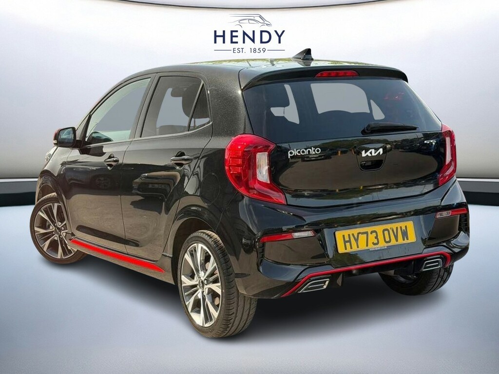 Kia Picanto 1.0 Gt-line 4 Seats HY73OVW Black #6