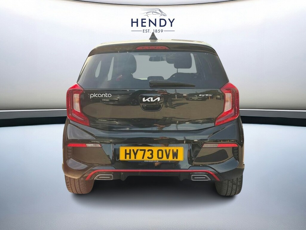 Kia Picanto 1.0 Gt-line 4 Seats HY73OVW Black #5