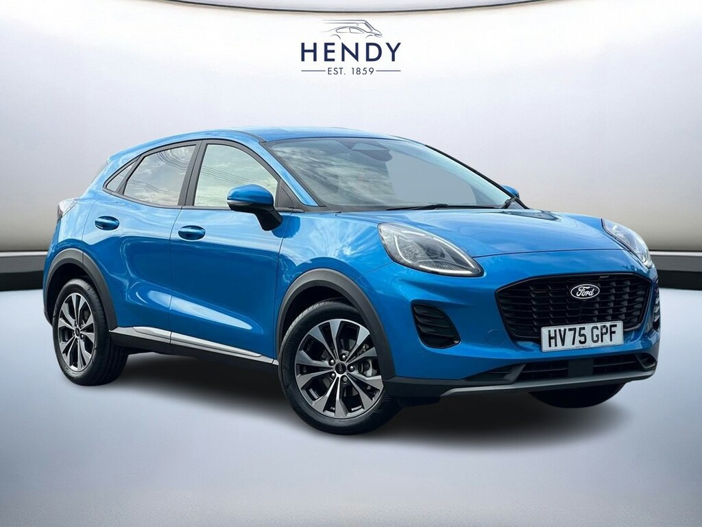 Ford Puma 1.0 Ecoboost Hybrid Mhev Titanium Blue