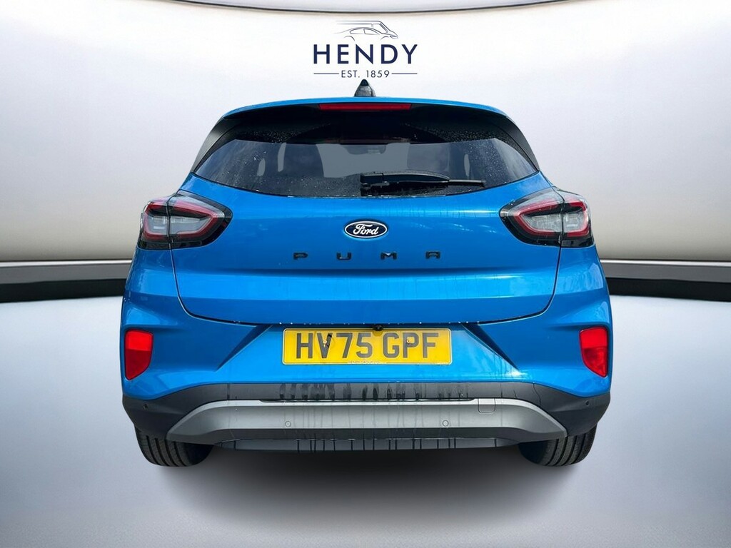 Ford Puma 1.0 Ecoboost Hybrid Mhev Titanium HV75GPF Blue #5