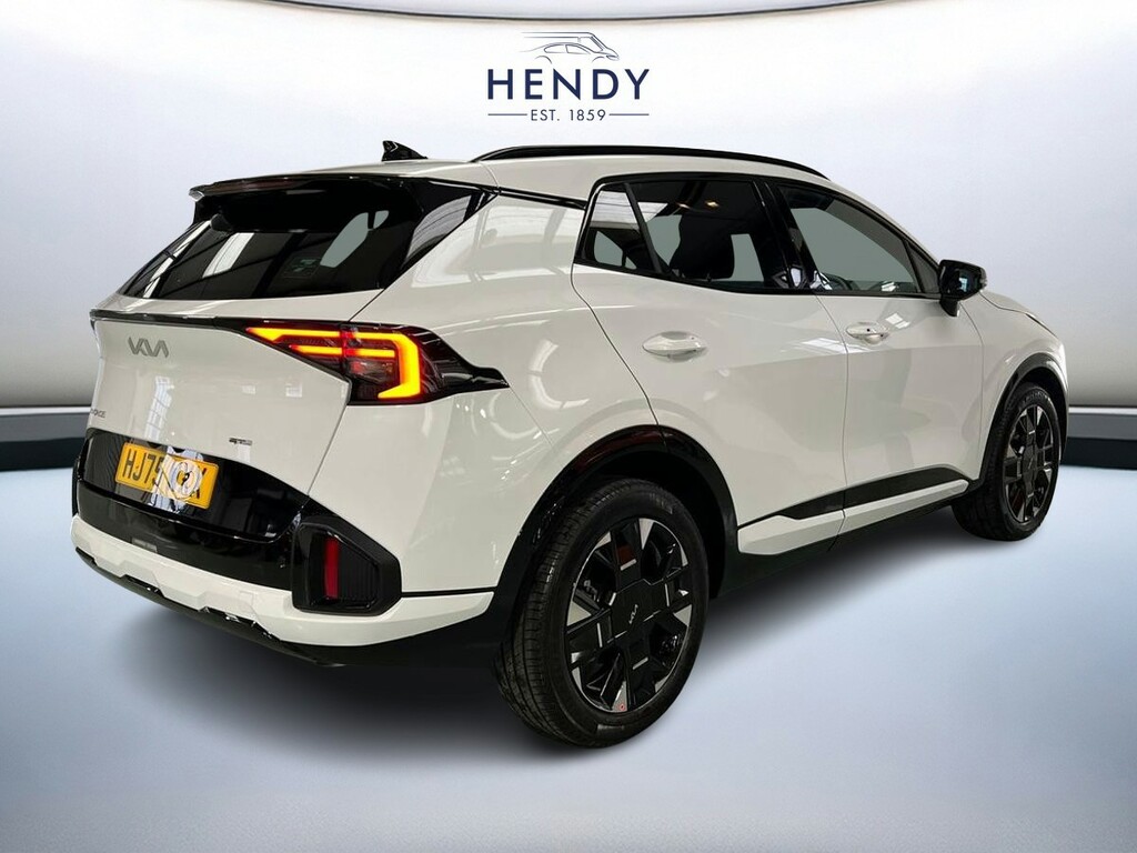 Kia Sportage 1.6T Gdi Hev Gt-line HJ75WXX White #3