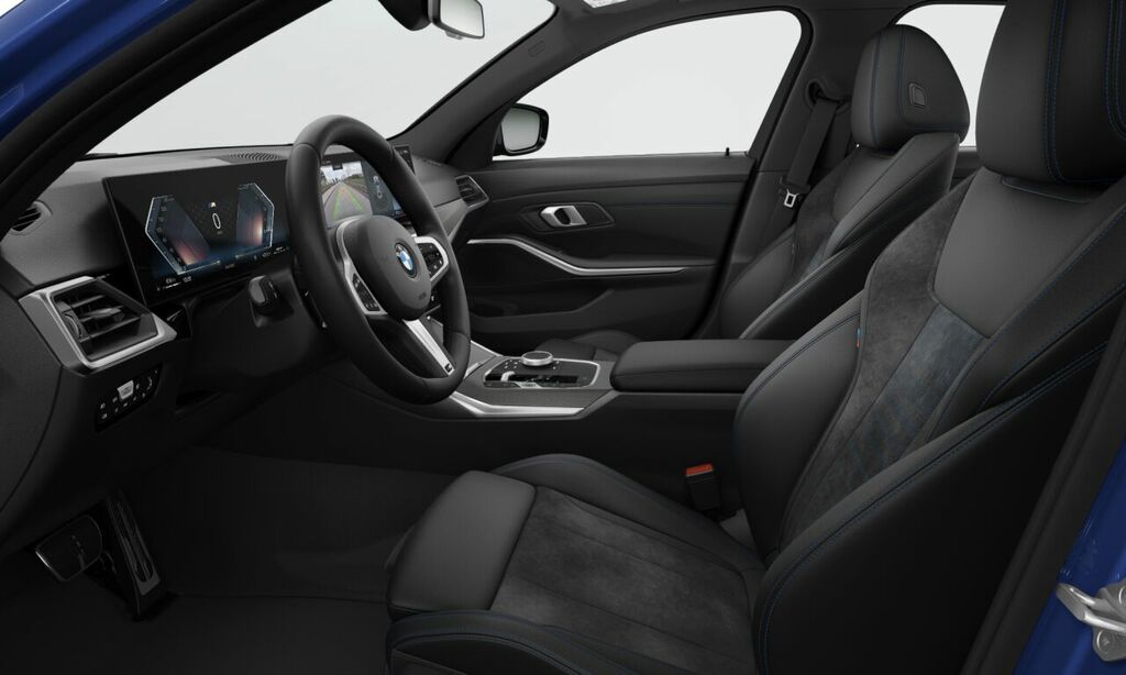 BMW 3 Series 320I M Sport Saloon HV74LYT Blue #2