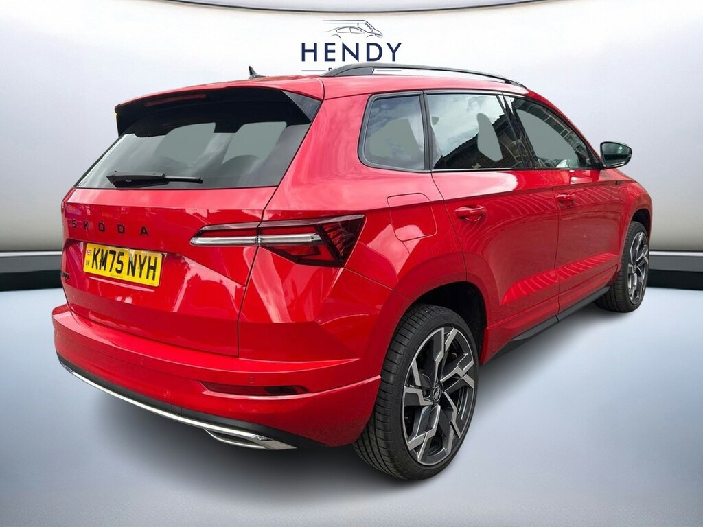 Skoda Karoq 1.5 Tsi Sportline Edition Dsg KM75NYH Red #4