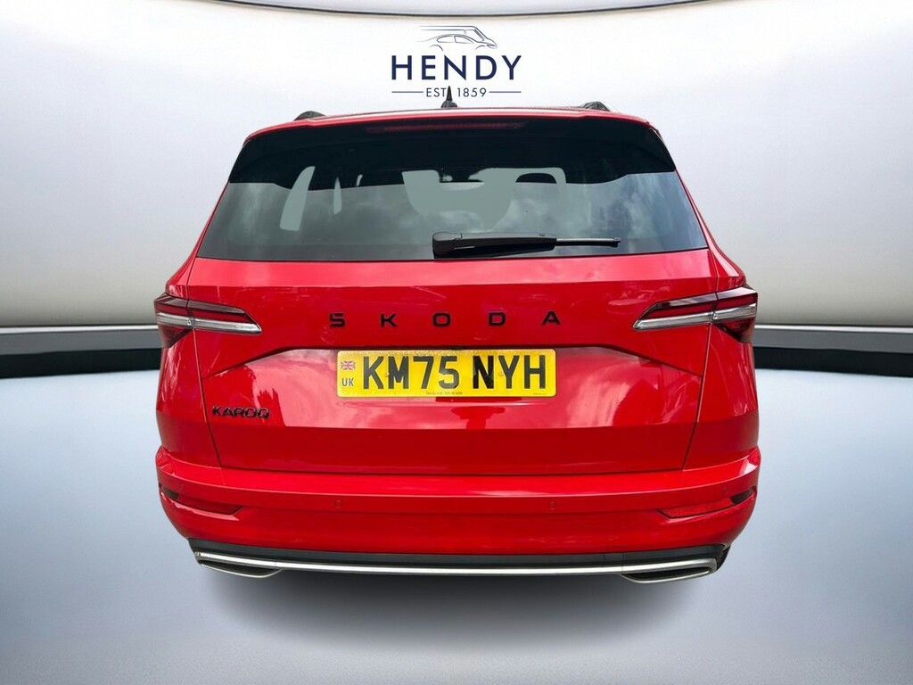 Skoda Karoq 1.5 Tsi Sportline Edition Dsg KM75NYH Red #5