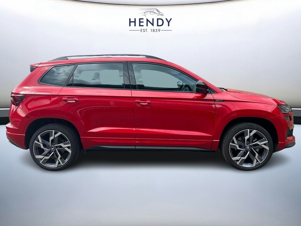 Skoda Karoq 1.5 Tsi Sportline Edition Dsg KM75NYH Red #2
