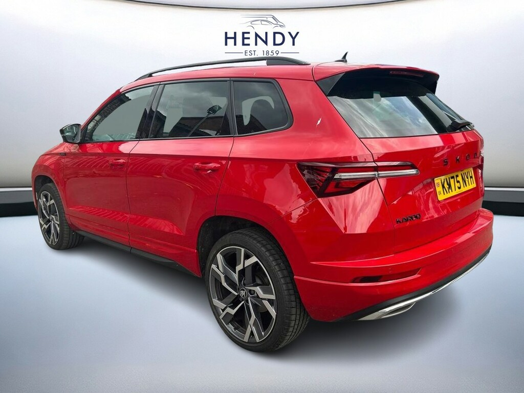 Skoda Karoq 1.5 Tsi Sportline Edition Dsg KM75NYH Red #6