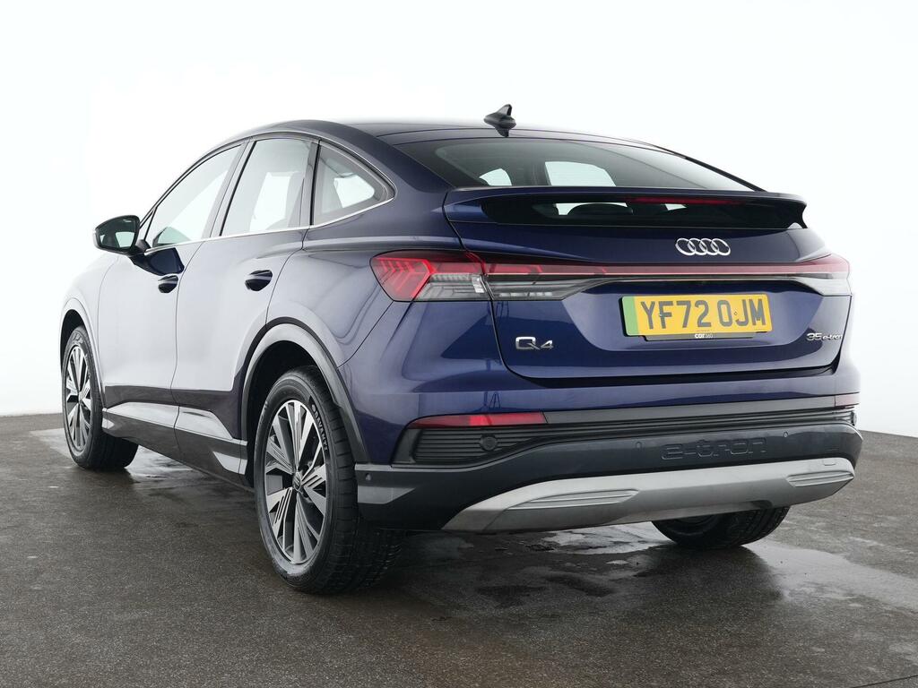 Audi Q4 E Tron 35 Sport Sportback 55Kwh YF72OJM Blue #2