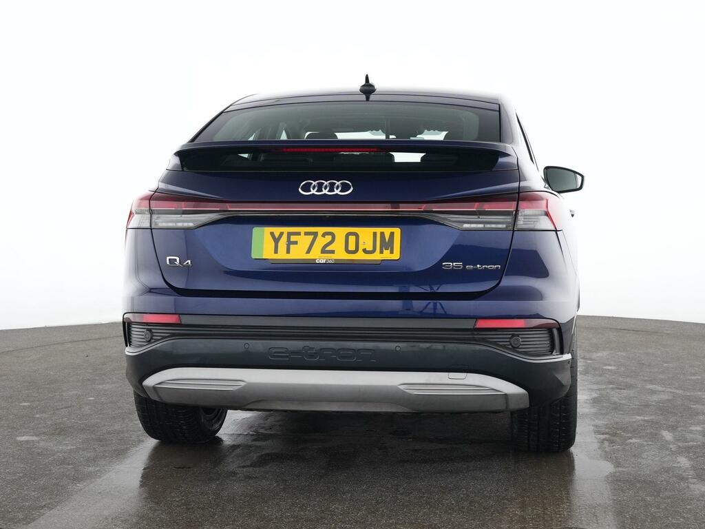 Audi Q4 E Tron 35 Sport Sportback 55Kwh YF72OJM Blue #6