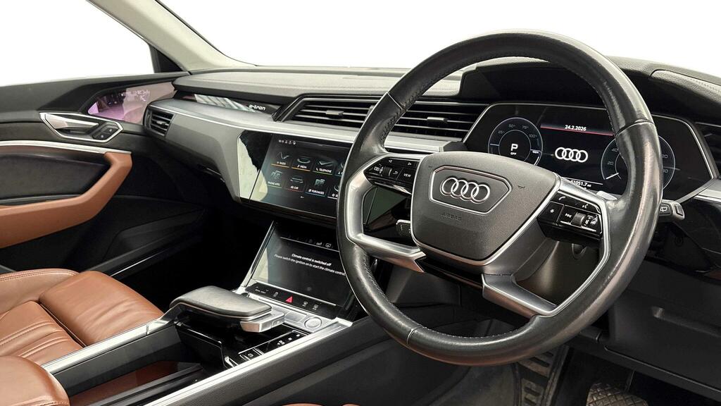 Audi E-tron 55 Launch Edition Quattro 95Kwh YY70DYC Black #5