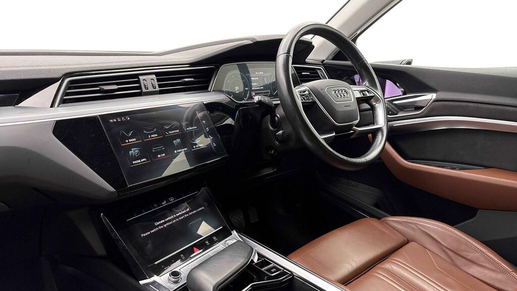 Audi E-tron 55 Launch Edition Quattro 95Kwh YY70DYC Black #4