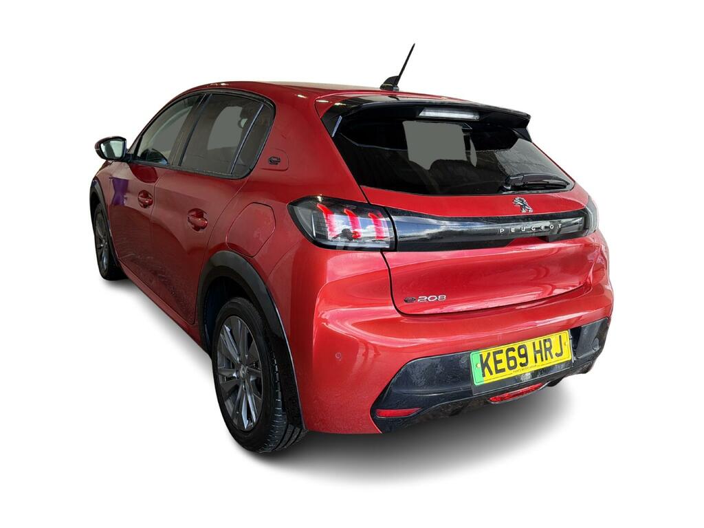 Peugeot e-208 50Kwh Allure Red #3