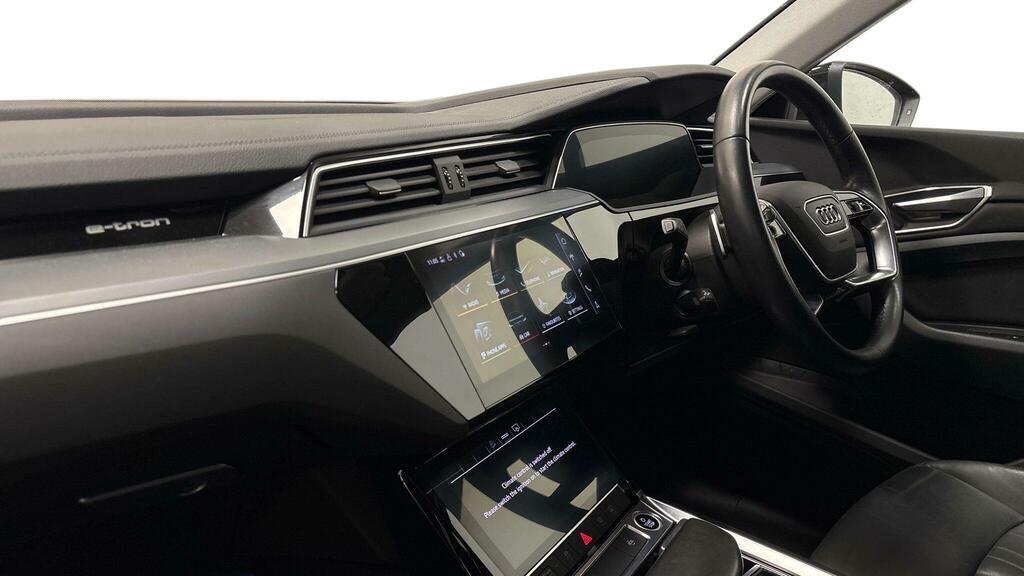 Audi E-tron 50 Technik Quattro 71.2Kwh 11Kw Charger Black #5