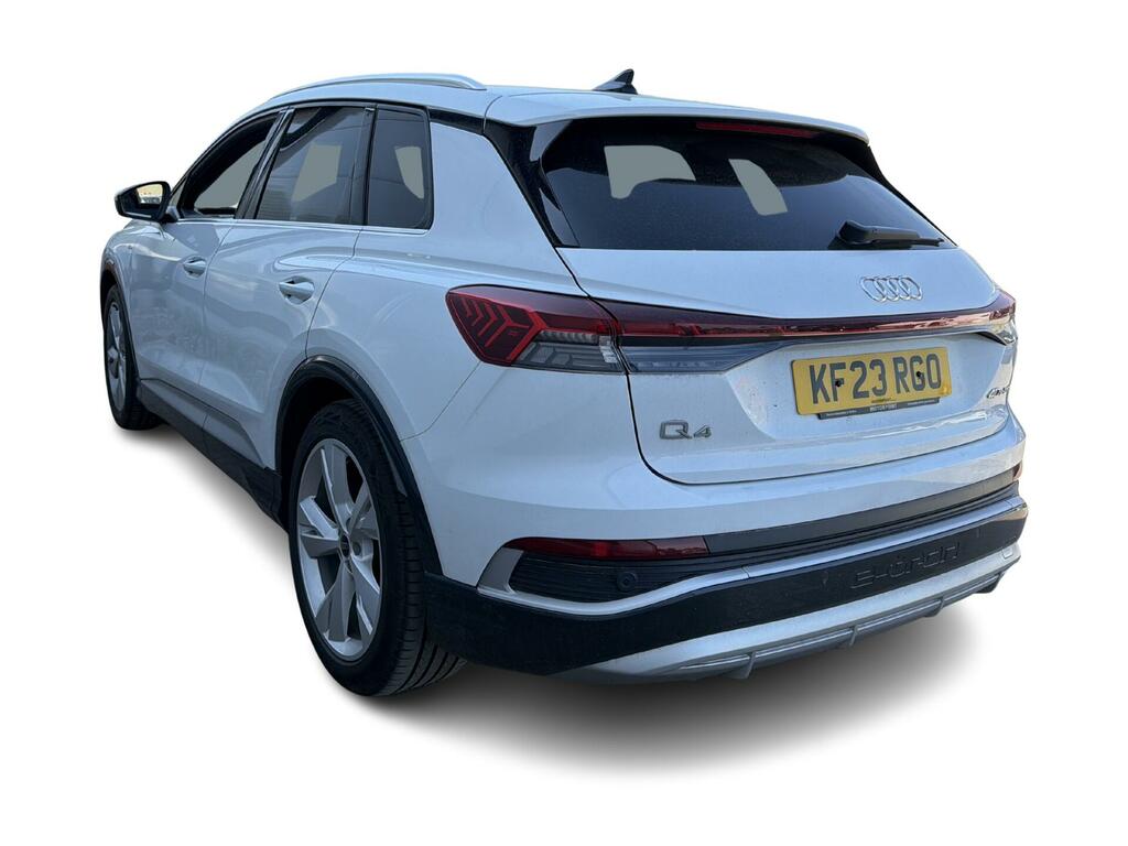 Audi Q4 E Tron 40 S Line 82Kwh KF23RGO White #4