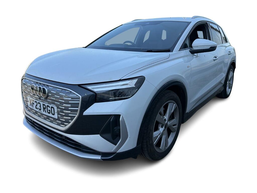Audi Q4 E Tron 40 S Line 82Kwh KF23RGO White #3